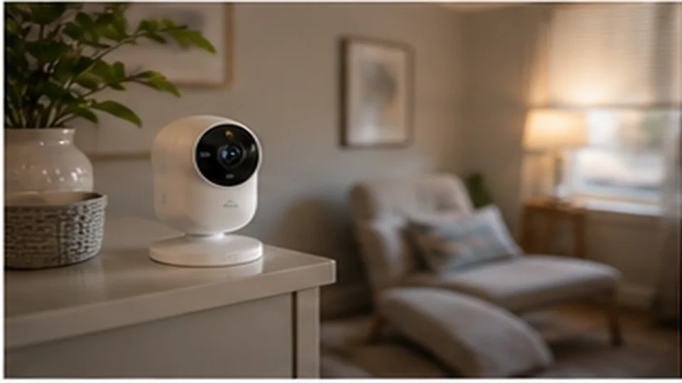 Lifestyle scene illustrating Indoor Security Cameras With Privacy in Mind