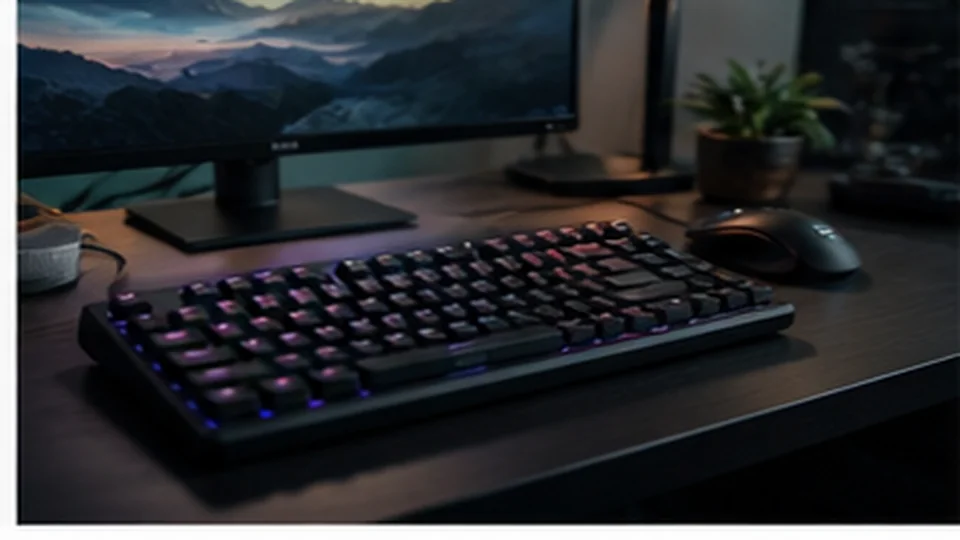 Lifestyle scene illustrating Mechanical Keyboards for Shared Workspaces