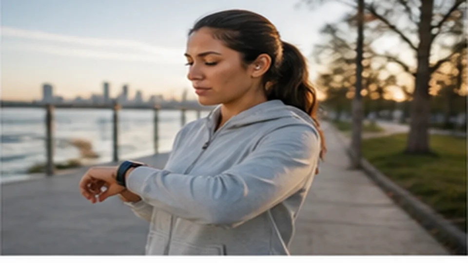 Lifestyle scene illustrating Fitness Smartwatches for People Who Mostly Walk